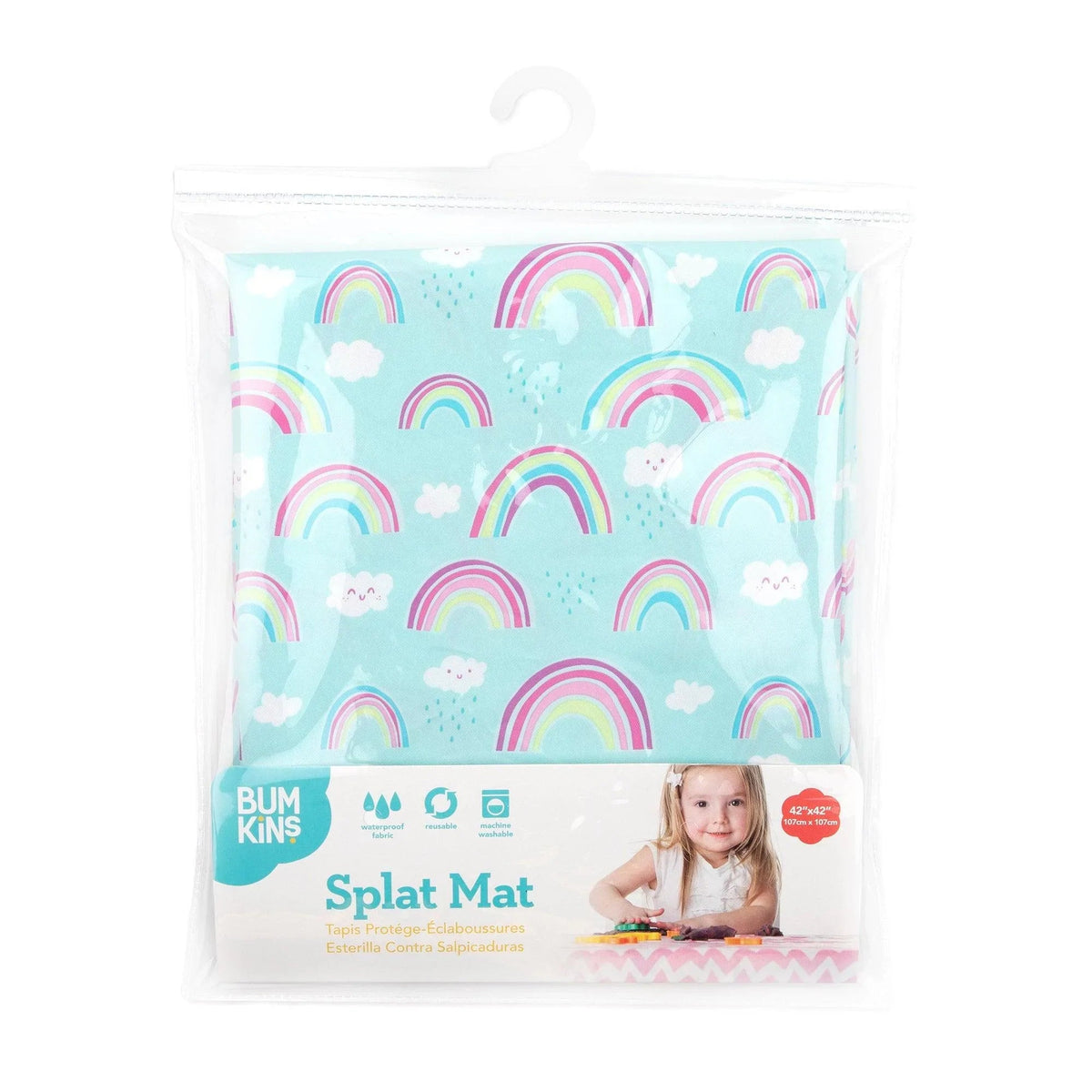 Washer-Friendly Activity Play Mat & Spill Catcher | Bumkins