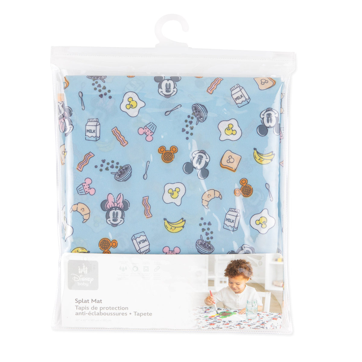 Splat Mat: Mickey + Minnie Sunny Side Up | Bumkins