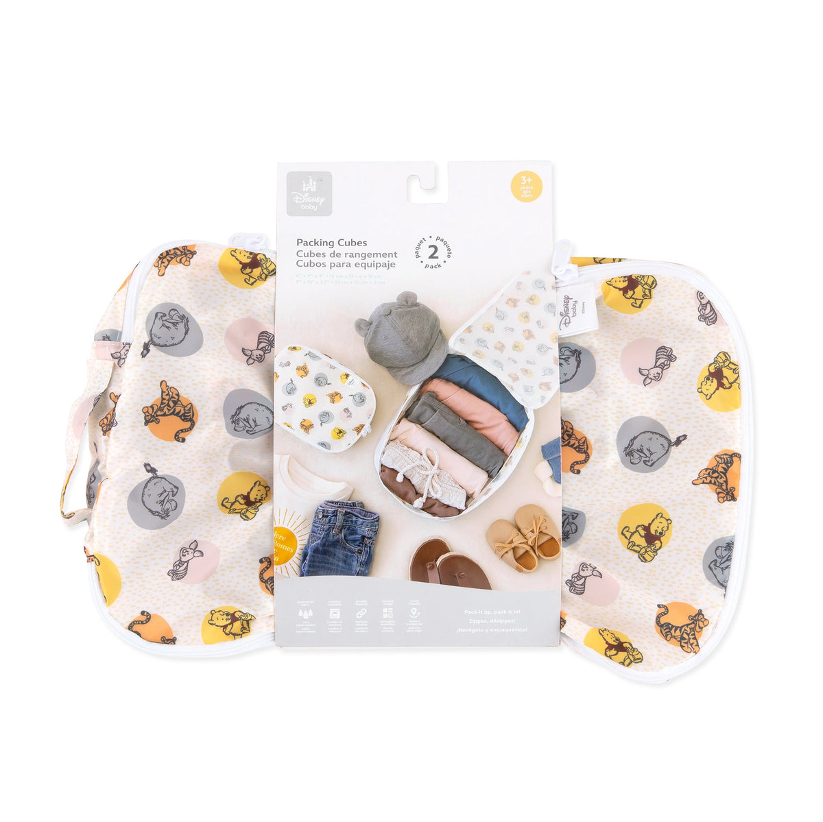 Packing Cube 2 Pack: Winnie + Friends | Bumkins