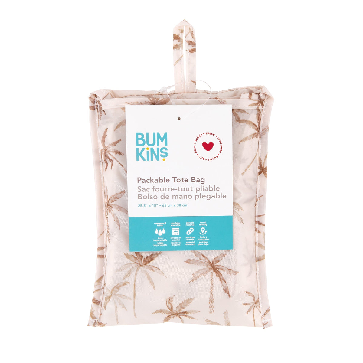 Packable Tote Bag: Palm Daze | Bumkins