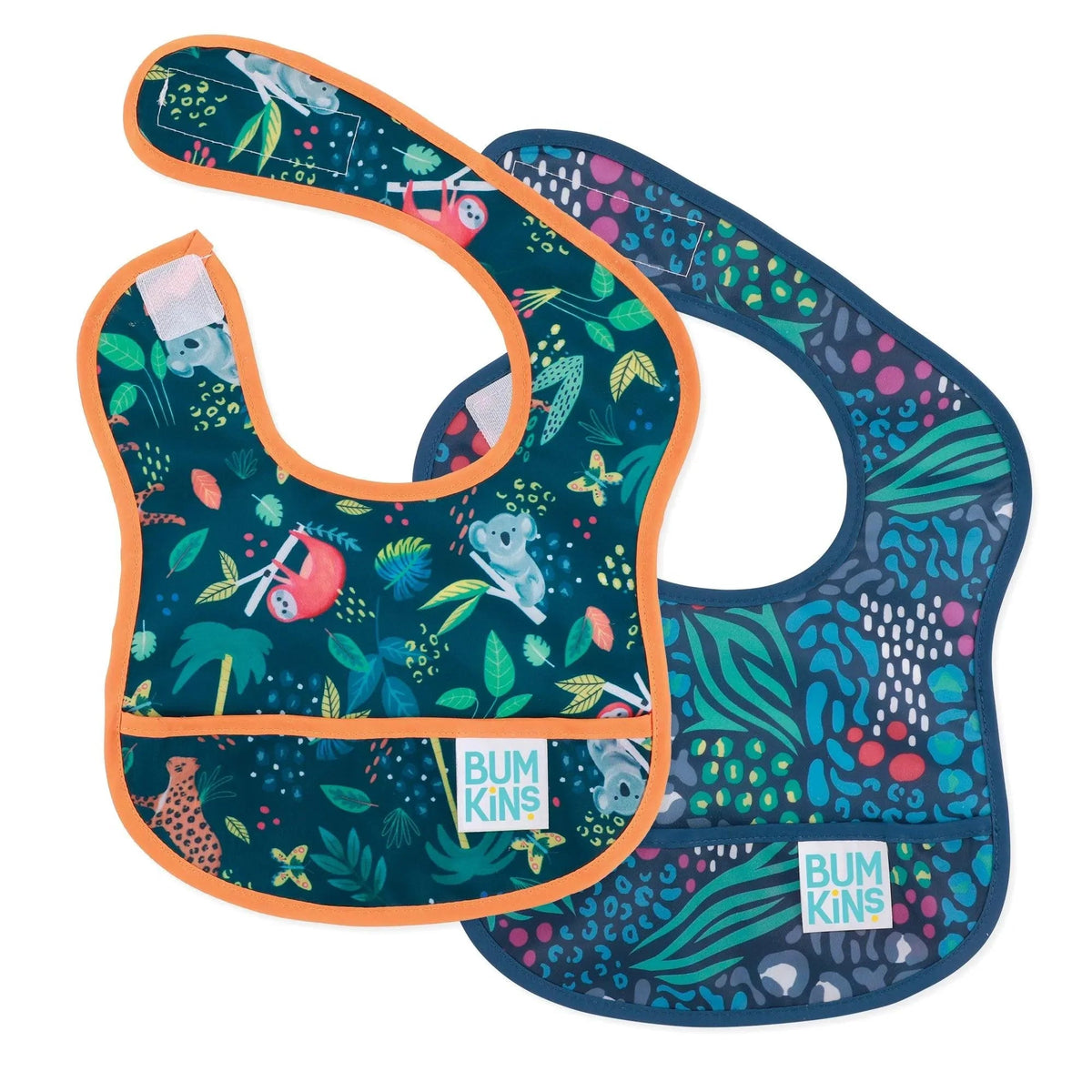 Starter Bib for Babies 6 to 24 months - Jungle + Animal Baby | Bumkins