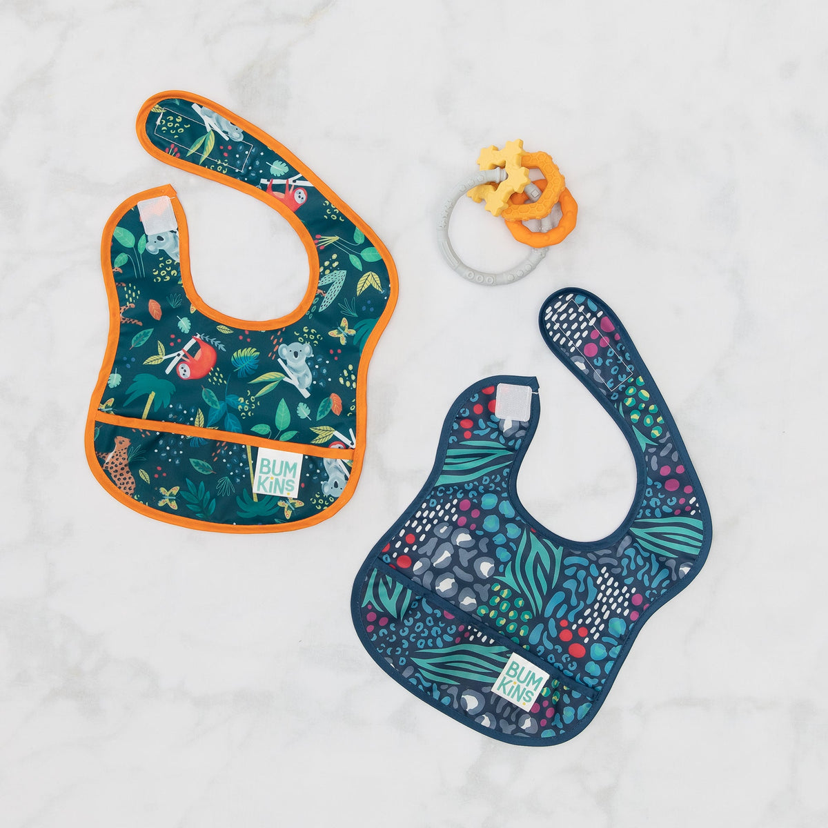 Starter Bib for Babies 6 to 24 months - Jungle + Animal Baby | Bumkins