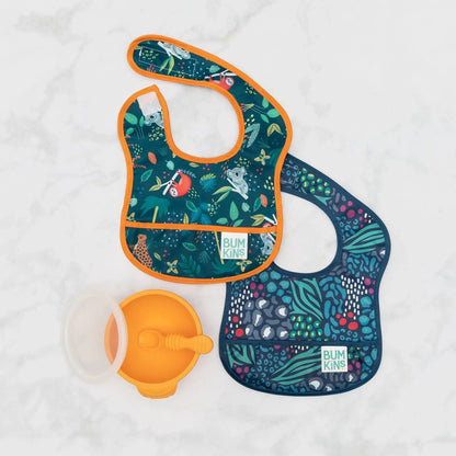 Starter Bib for Babies 6 to 24 months - Jungle + Animal Baby | Bumkins