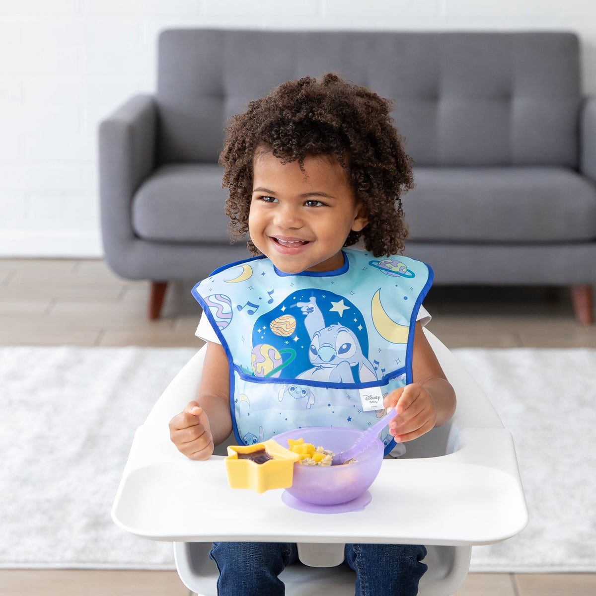 SuperBib® 3 Pack: Stitch Star-ring Up Trouble | Bumkins