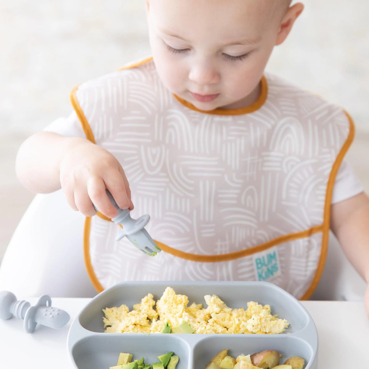 Desert Baby Boho Chic Baby Bib Set of 3 | Ages 6-24 mos | Bumkins