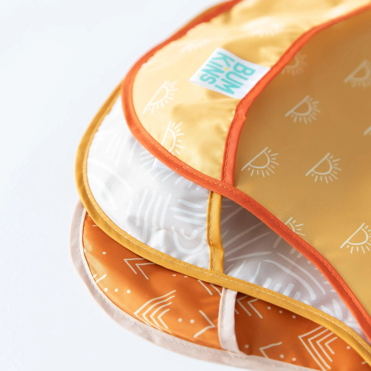 Desert Baby Boho Chic Baby Bib Set of 3 | Ages 6-24 mos | Bumkins