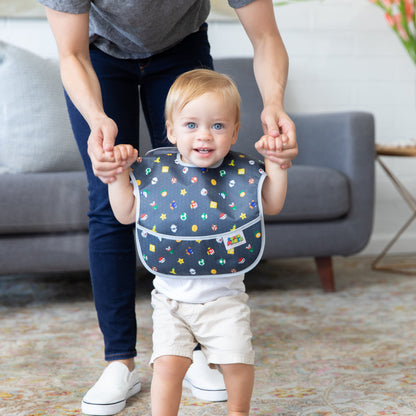 Fun Super Mario Baby & Toddler Self-Feeding Bibs | Bumkins