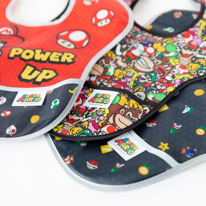 Fun Super Mario Baby & Toddler Self-Feeding Bibs | Bumkins