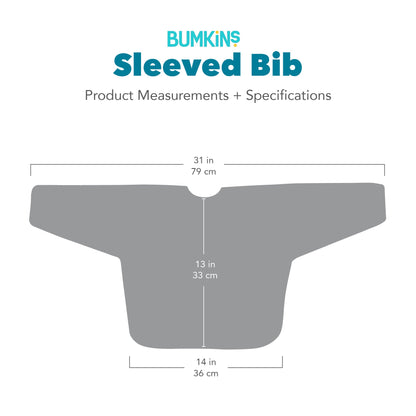 Sleeved Bib 2 Pack: Jungle and Animal Print | Bumkins