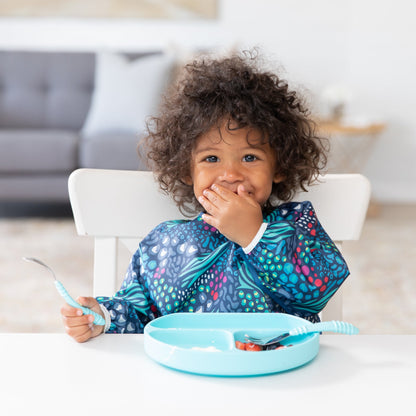 Sleeved Bib 2 Pack: Jungle and Animal Print | Bumkins