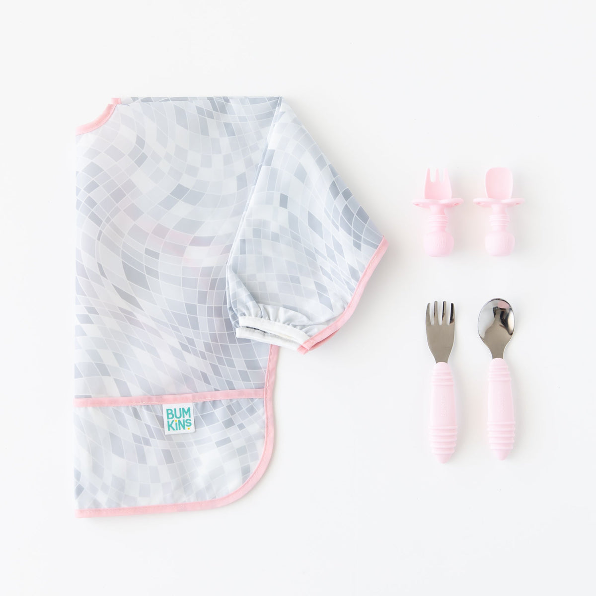 Sleeved Bib 2 Pack: Disco Boots | Bumkins