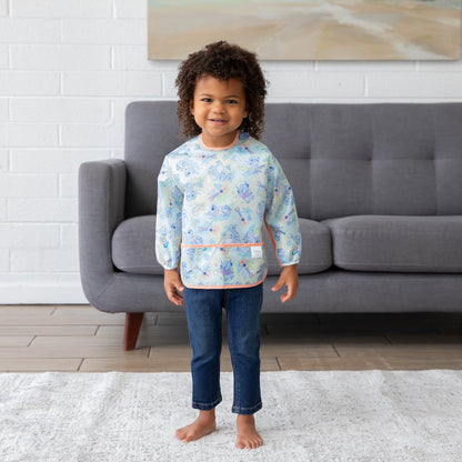 Sleeved Bib 2 Pack: Stitch Star-ring Up Trouble | Bumkins