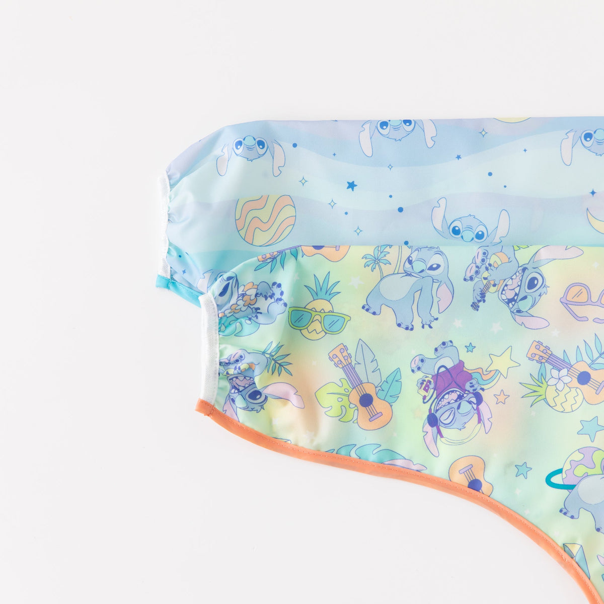 Sleeved Bib 2 Pack: Stitch Star-ring Up Trouble | Bumkins