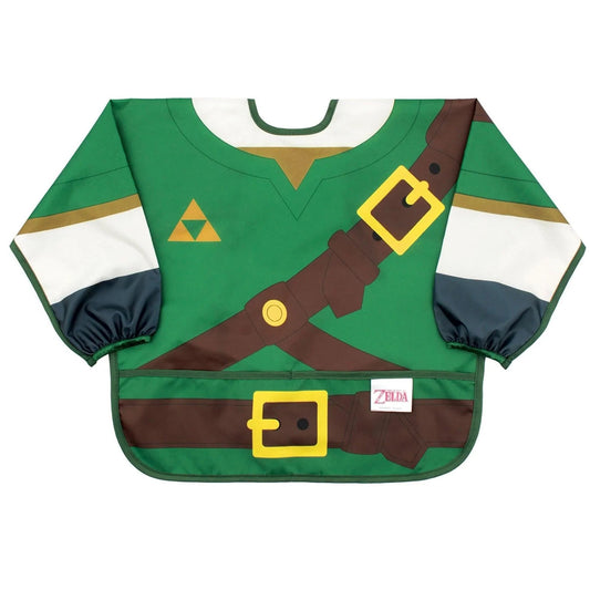 Zelda Sleeved Bib for Baby & Toddler 6 to 24 months – Nintendo Baby | Bumkins