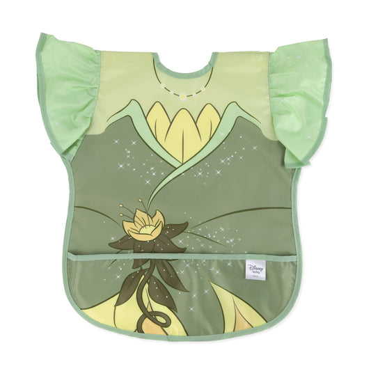 Disney Princess Tiana Apron Bib, Ruffled, Waterproof | Bumkins