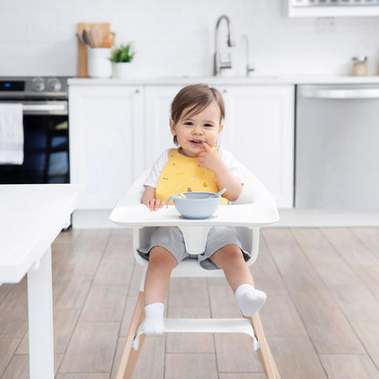 Cute Camp Gear Silicone Baby Feeding Bibs 6-24 Months | Bumkins