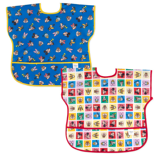 Junior Bib 2 Pack: Mickey & Friends MVP | Bumkins