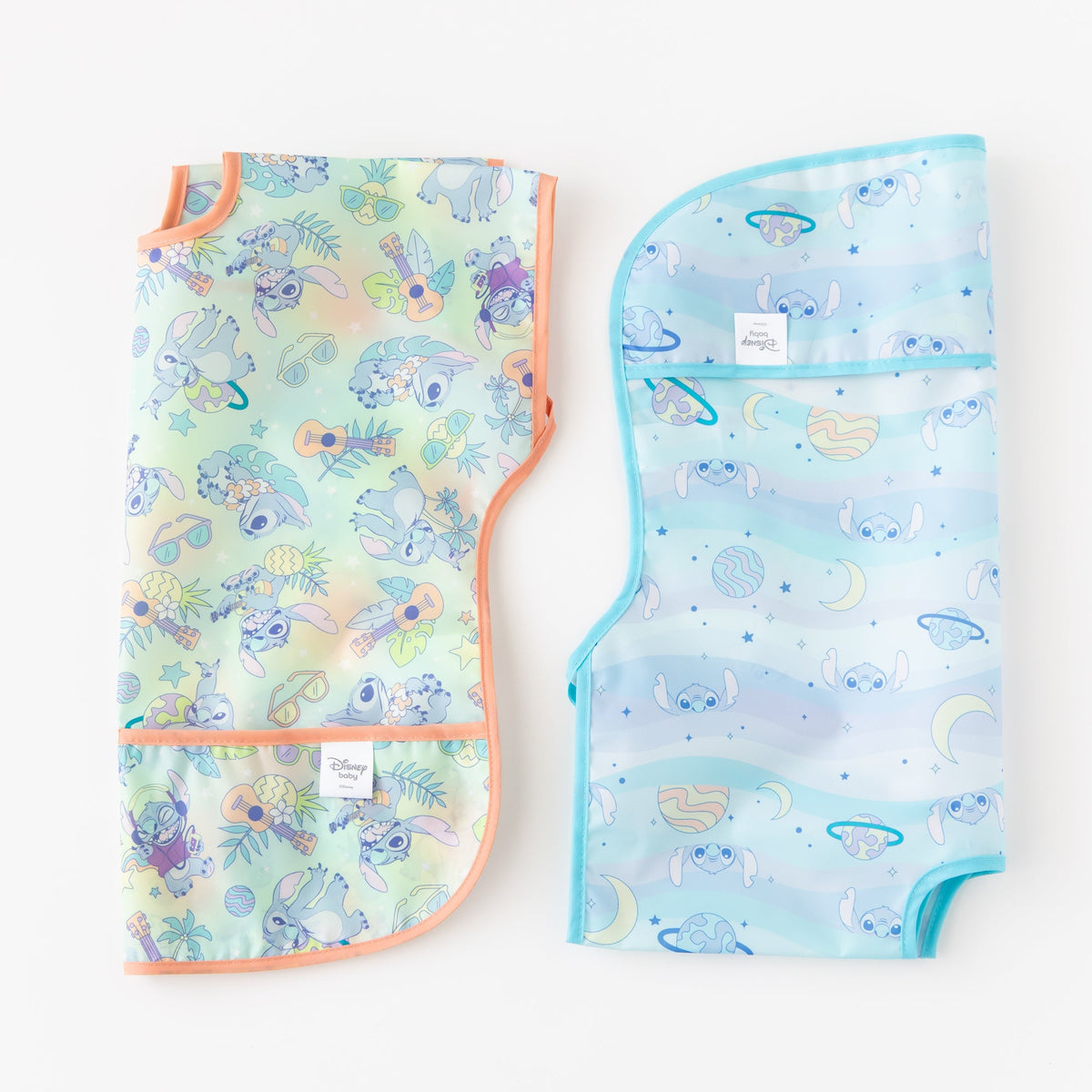 Junior Bib 2 Pack: Stitch Star-ring Up Trouble | Bumkins