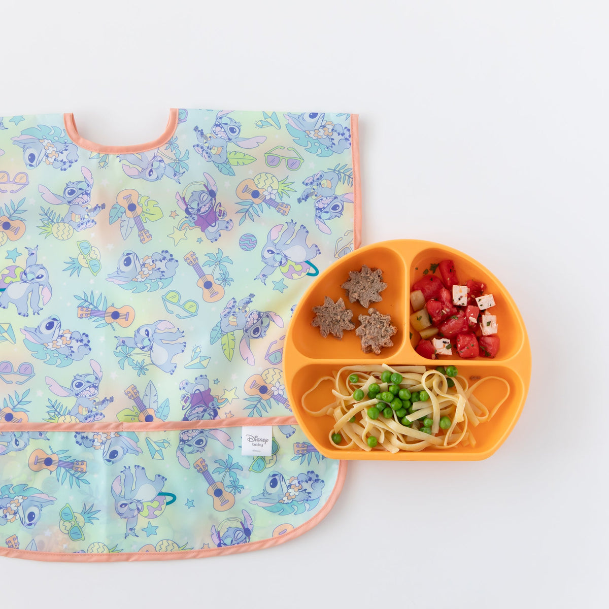 Junior Bib 2 Pack: Stitch Star-ring Up Trouble | Bumkins