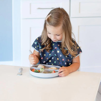 Short Sleeved Bib Ft. Waterproof Super Mario Fabric | Bumkins