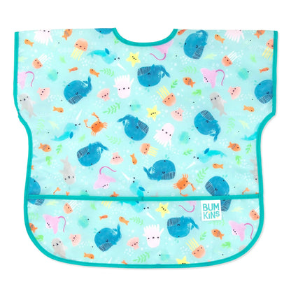 Ocean Themed Feeding Bib For Toddlers 1-3 yrs | Bumkins