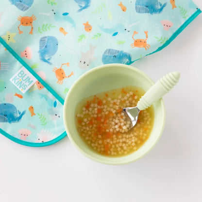 Ocean Themed Feeding Bib For Toddlers 1-3 yrs | Bumkins