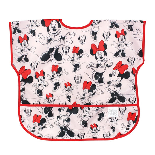 Minnie Mouse Short Sleeve Junior Bib for Baby & Toddler Ages 1-3 Baby | Bumkins