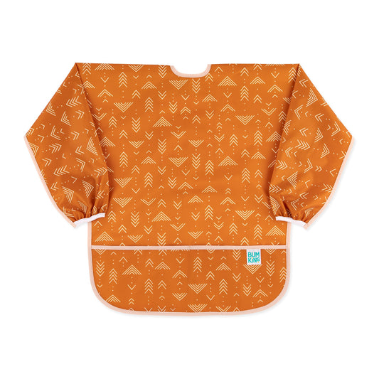 Grounded Long-Sleeved Boho Art Smock, Waterproof Fabric | Bumkins