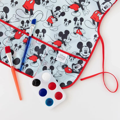 Classic Mickey Mouse Short-Sleeved Children's Smock 3-7 yrs | Bumkins
