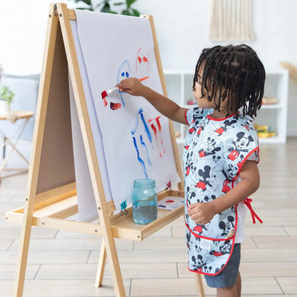 Classic Mickey Mouse Short-Sleeved Children's Smock 3-7 yrs | Bumkins