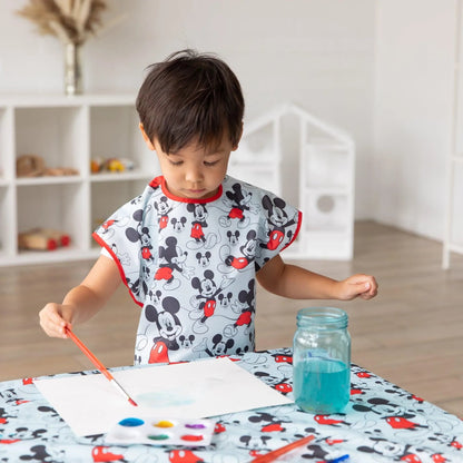 Classic Mickey Mouse Short-Sleeved Children's Smock 3-7 yrs | Bumkins