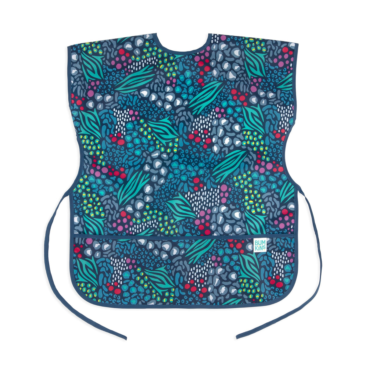 Animal Print Waterproof Art Smock, Apron for Kids 3-7 yrs | Bumkins