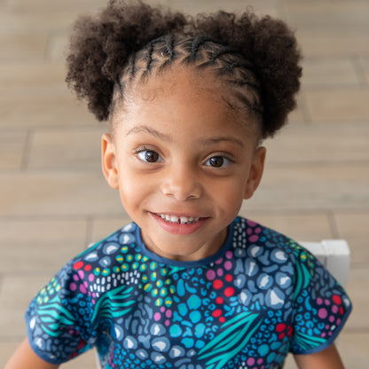 Animal Print Waterproof Art Smock, Apron for Kids 3-7 yrs | Bumkins