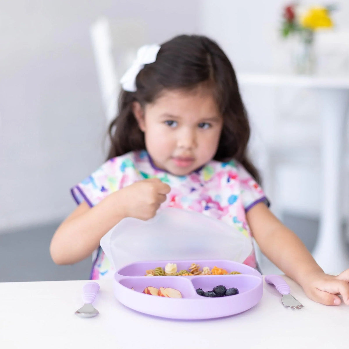 Stretch Lid for Silicone Suction Plate, Baby & Toddler Grip Dish Baby | Bumkins