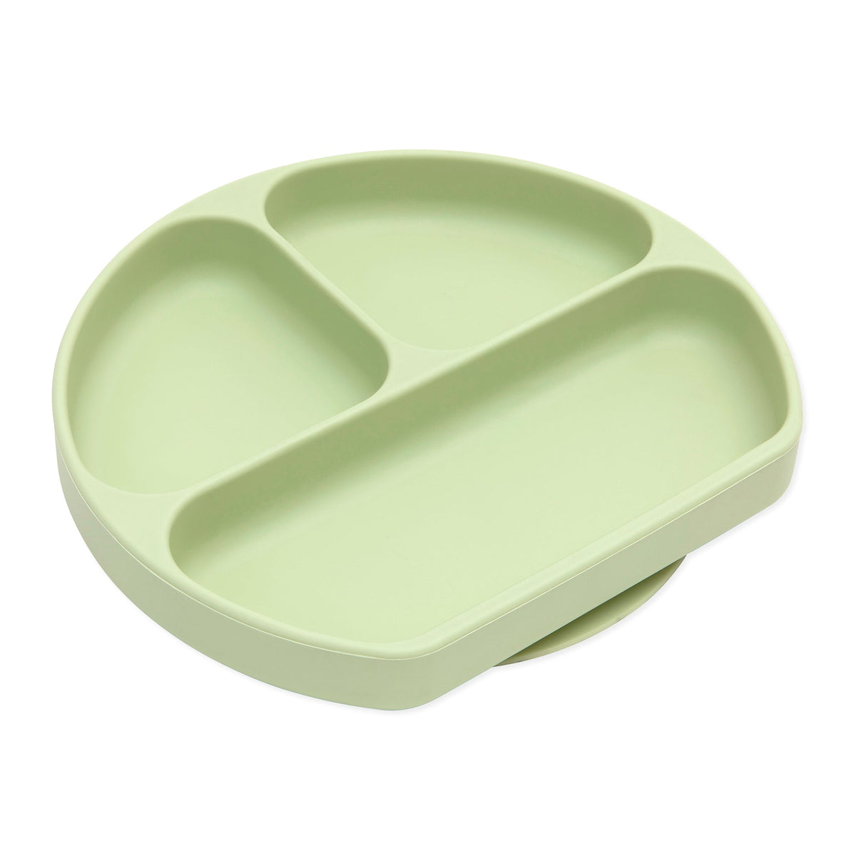 Silicone Suction Plate for Baby & Toddler - Sage Baby | Bumkins