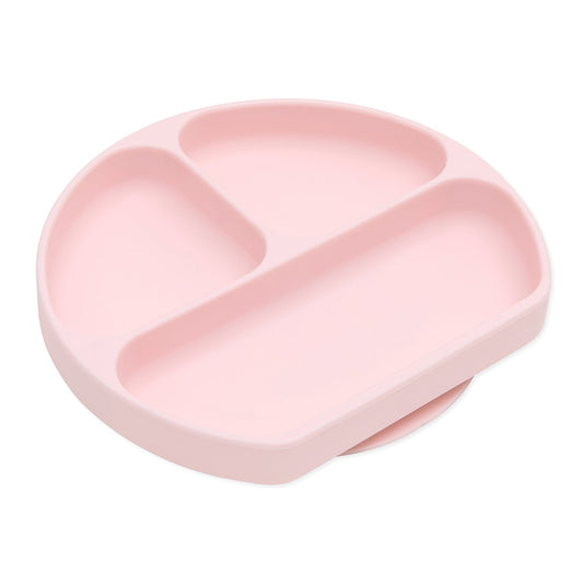 Silicone Suction Plate for Baby & Toddler - Pink Baby | Bumkins