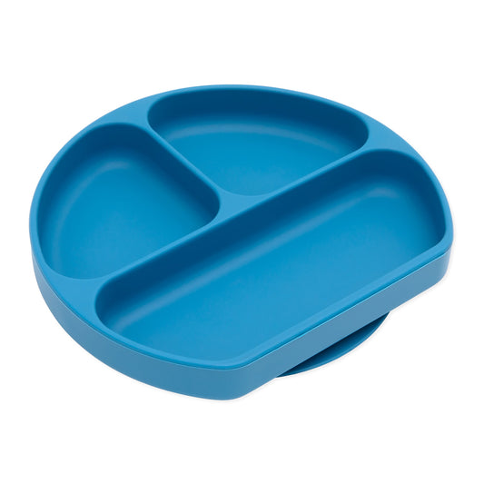 Silicone Suction Plate for Baby & Toddler - Dark Blue Baby | Bumkins