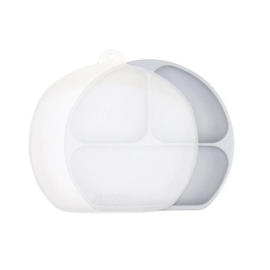 Silicone Suction BLW Plate + Lid For Toddlers & Babies | Bumkins