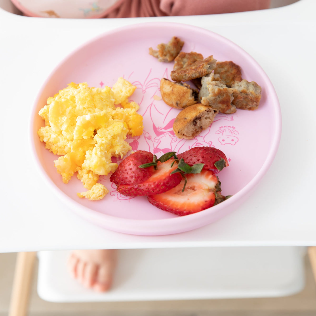 Silicone Plate + Spoon Set for Infants, Disney Princess | Bumkins