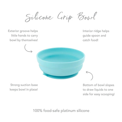 Silicone Suction Bowls That Stick to Tables + Highchairs | Bumkins