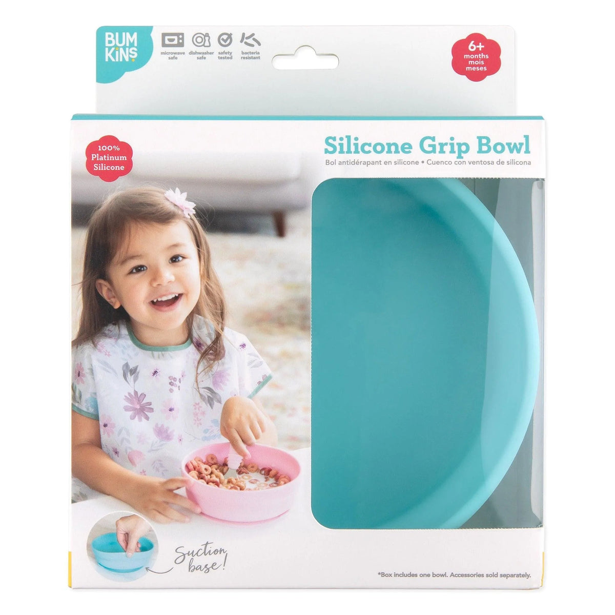 Silicone Suction Bowls That Stick to Tables + Highchairs | Bumkins