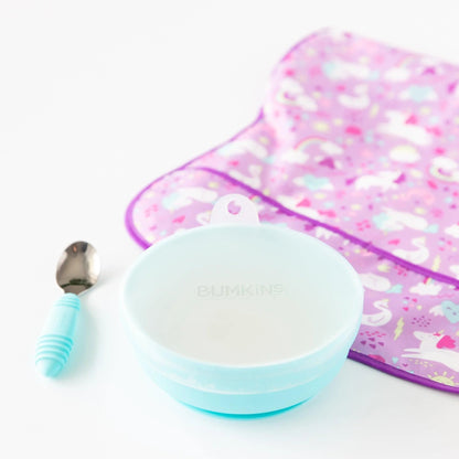 Silicone Suction Bowls That Stick to Tables + Highchairs | Bumkins