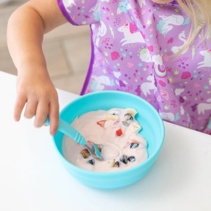 Silicone Suction Bowls That Stick to Tables + Highchairs | Bumkins
