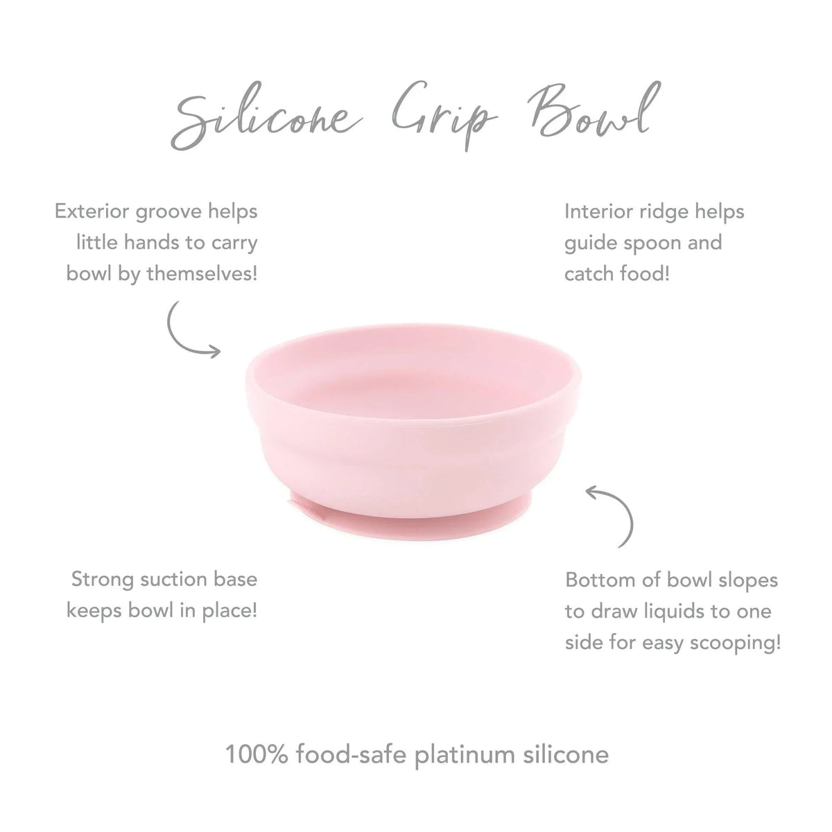 Silicone Suction Bowls That Sticks to Tables + Highchairs | Bumkins