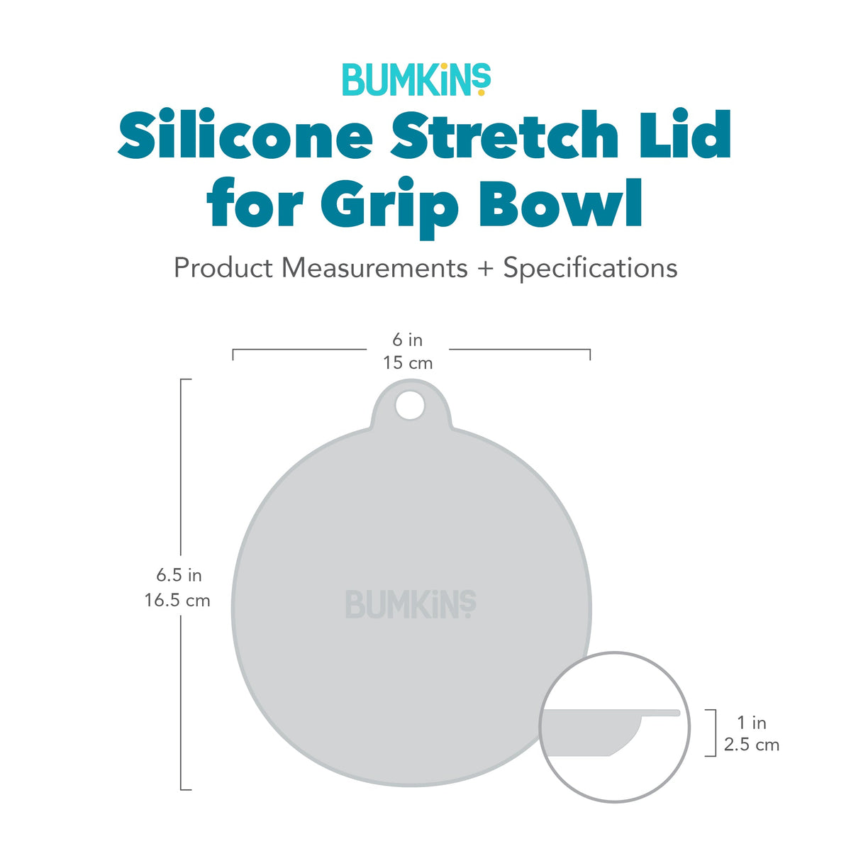 BPA-Free Silicone Reusable Stretch Lids For Toddler Bowls | Bumkins