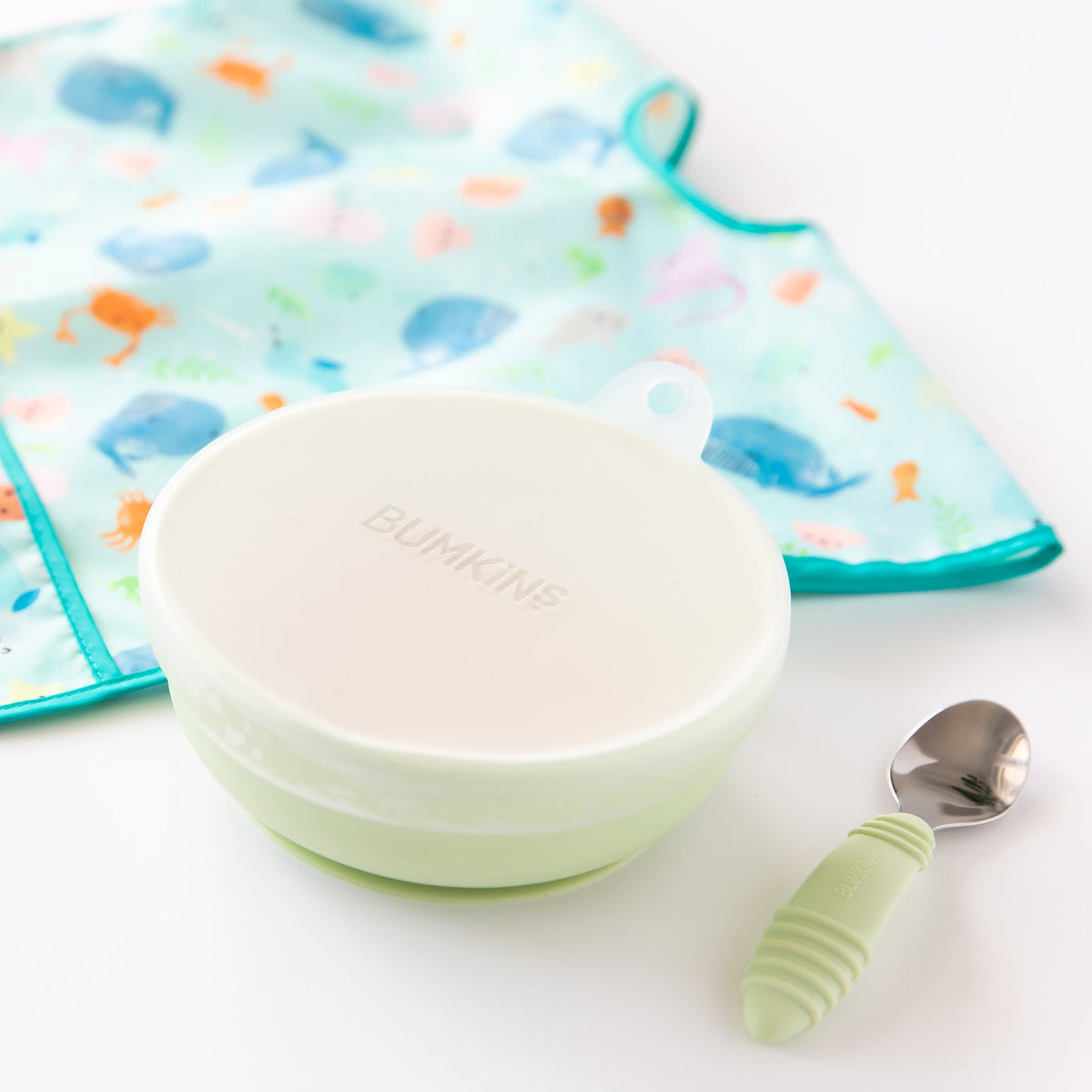 BPA-Free Silicone Reusable Stretch Lids For Toddler Bowls | Bumkins