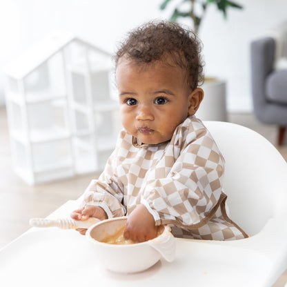 BPA-Free Silicone Baby Feeding Set with Bowl, Spoon & Lid | Bumkins