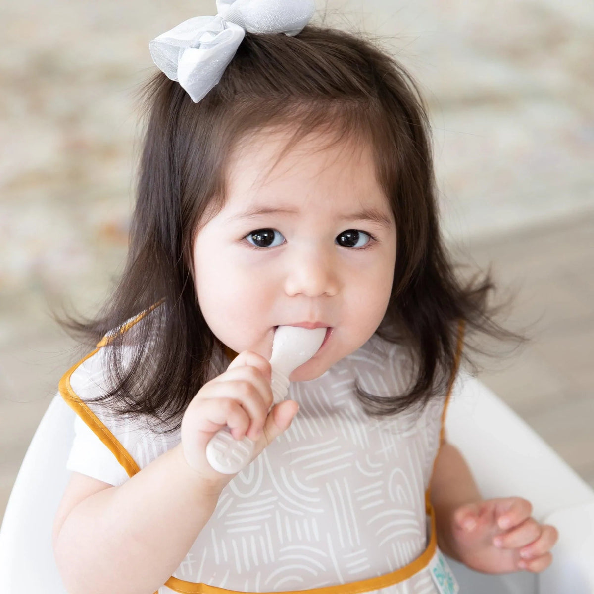 BPA-Free Silicone Baby Feeding Set with Bowl, Spoon & Lid | Bumkins