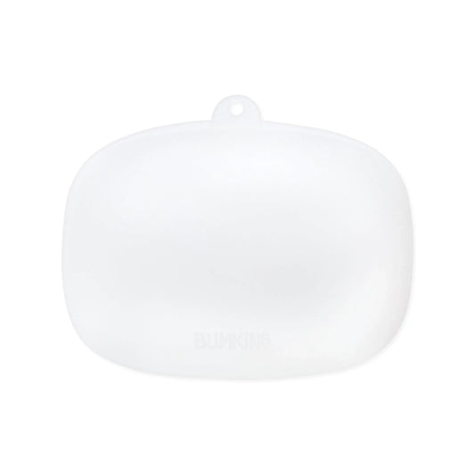 Clear Silicone Stretch Lids for Divided Toddler Plates | Bumkins