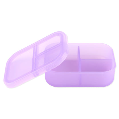 Purple Jelly Silicone Bento Box for Food Storage Baby | Bumkins